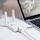 Adaptador de red USB inalámbrico de alta ganancia a 300Mbps TP-Link TL-WN822N, Dos antenas externas - Miniatura 2