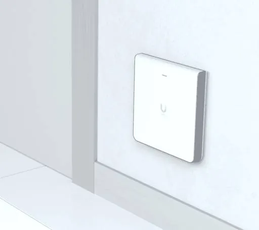 Punto de Acceso WiFi 6E, 4.8 Gbps, Montaje en Pared, Ubiquiti UniFi U6 Enterprise In-Wall 2