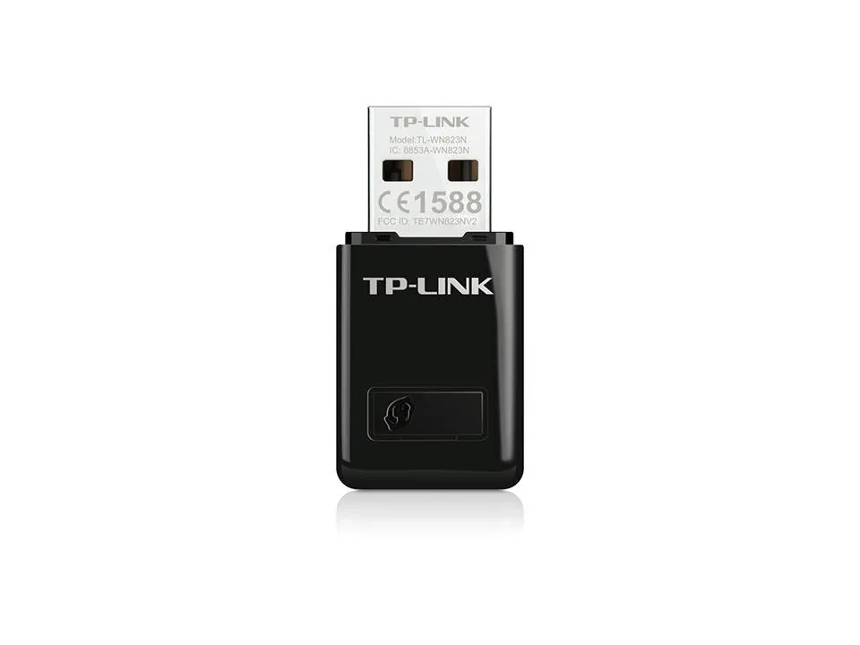 Mini Adaptador de red USB Inalámbrico N de 300Mbps TP Link TL-WN823N 5