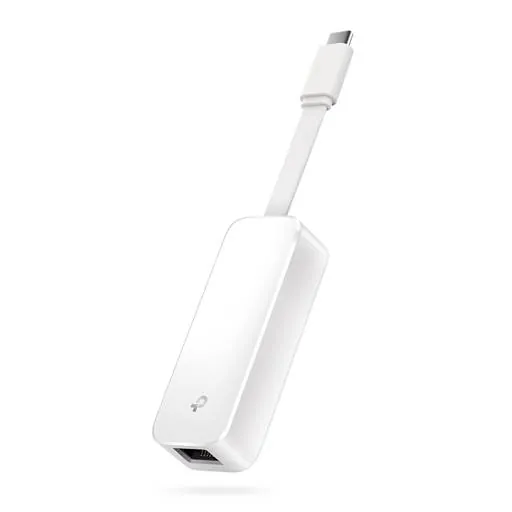 Adaptador de red USB Type-C a RJ45 Gigabit Ethernet TP-Link UE300C, Plug and Play 3