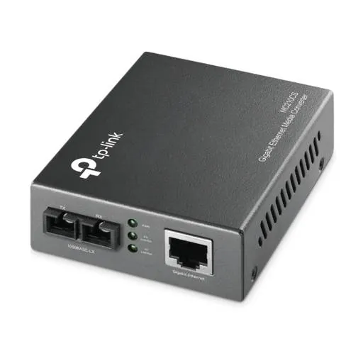 Convertidor Multimedia de Modo Individual de Gigabit TP-Link , 1000m SC/UPC, 1000m RJ45, IEEE 2
