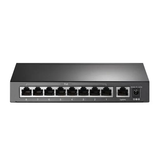 Switch profesional no Gestionable de sobremesa de 9x10/100 Mbps con 8xPoE+ TP-Link TL-SF1009P 2