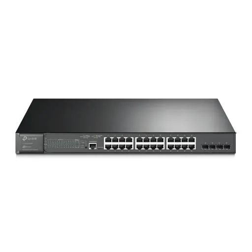 Switch Administrable TP-Link TL-SG3428MP JetStream de 28 Puertos Gigabit L2 con PoE + de 24 Puertos 4