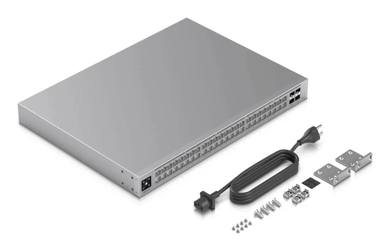 Switch UniFi USW-Pro-Max-48, 48 Puertos Gigabit, 4 SFP+, Gestión Avanzada 10