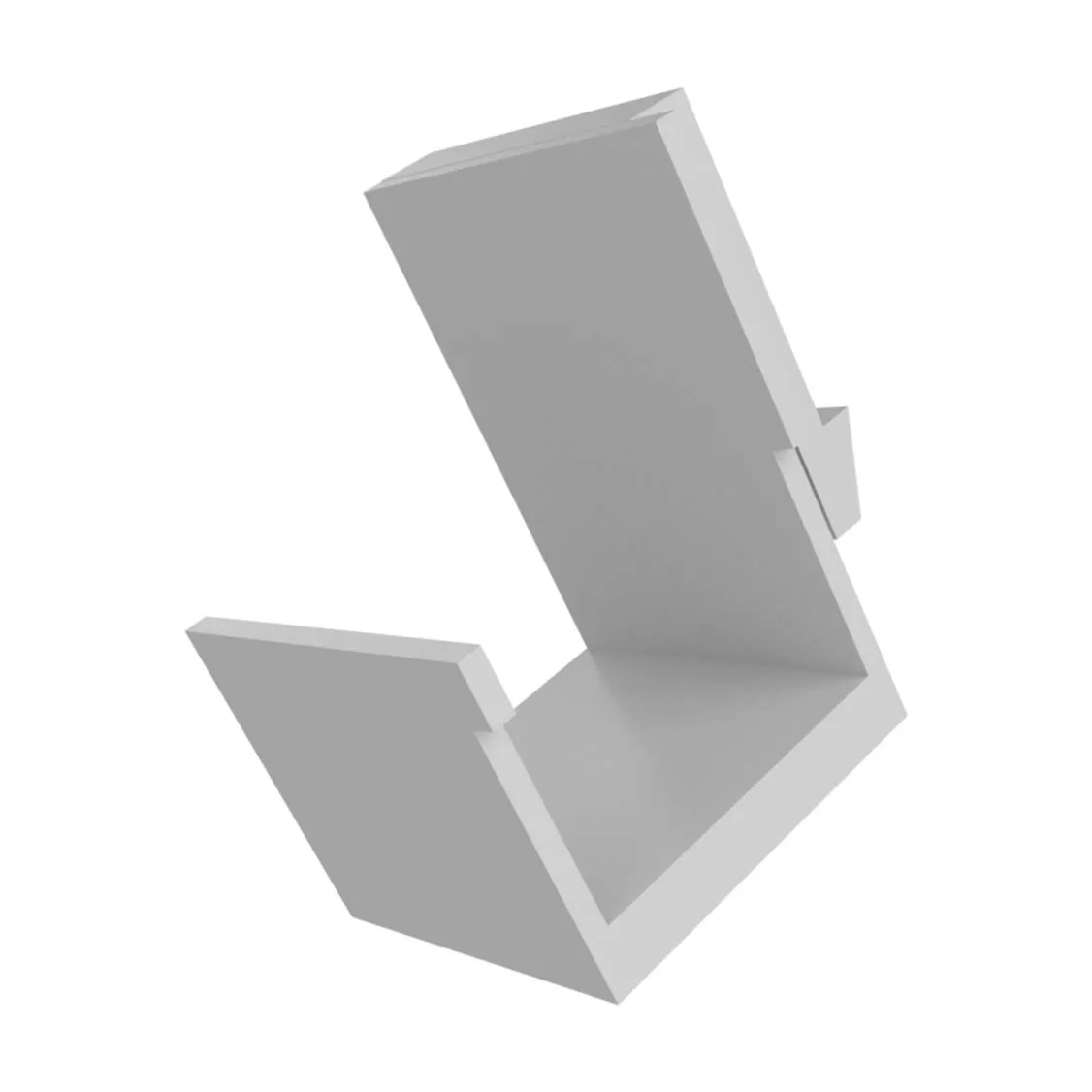 Tapa Ciega Nexxt AW160NXT50 Para placa de Red Color Blanco 2