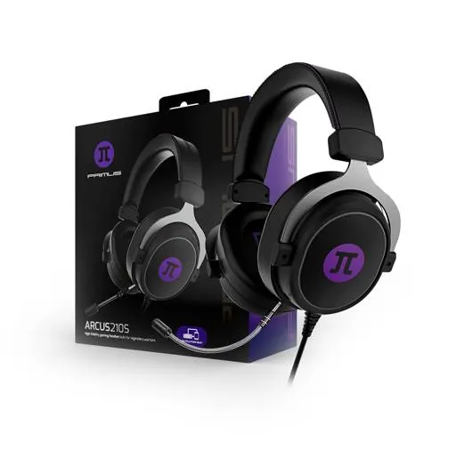 Audífonos Gamer Primus Gaming Arcus 210 S, Over-Ear, Wired, Multiplataforma, Conector 3.5mm, Negro 2
