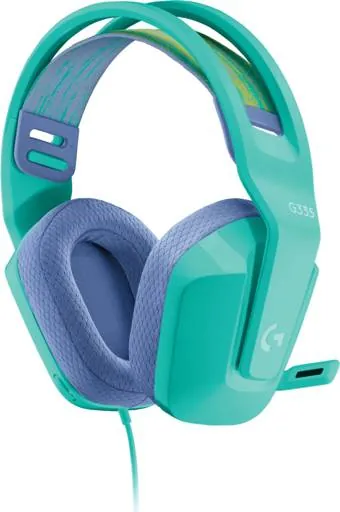 Audífonos Gamer Logitech G335, Con Micrófono, Compatible con PC/Xbox/PS4/Nintendo Switch, Menta 5