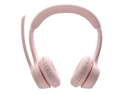 Auriculares inalámbricos Bluetooth Logitech Zone 300, Ultra ligero sólo 122g, Rose 2