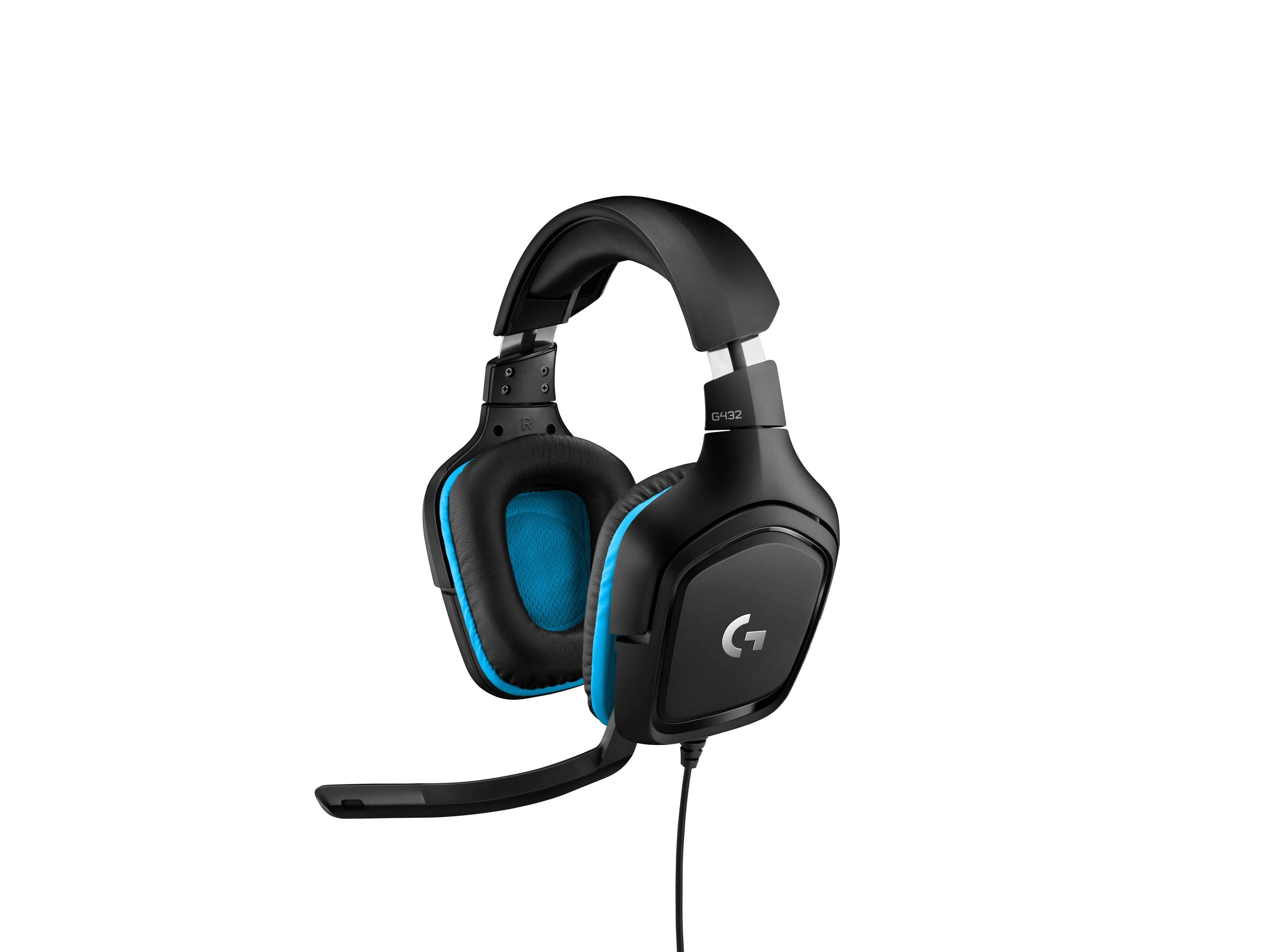 Audifonos Gamer Logitech G432, 7.1 Surround, DTS Headphone:X 2.0, Microfono 3
