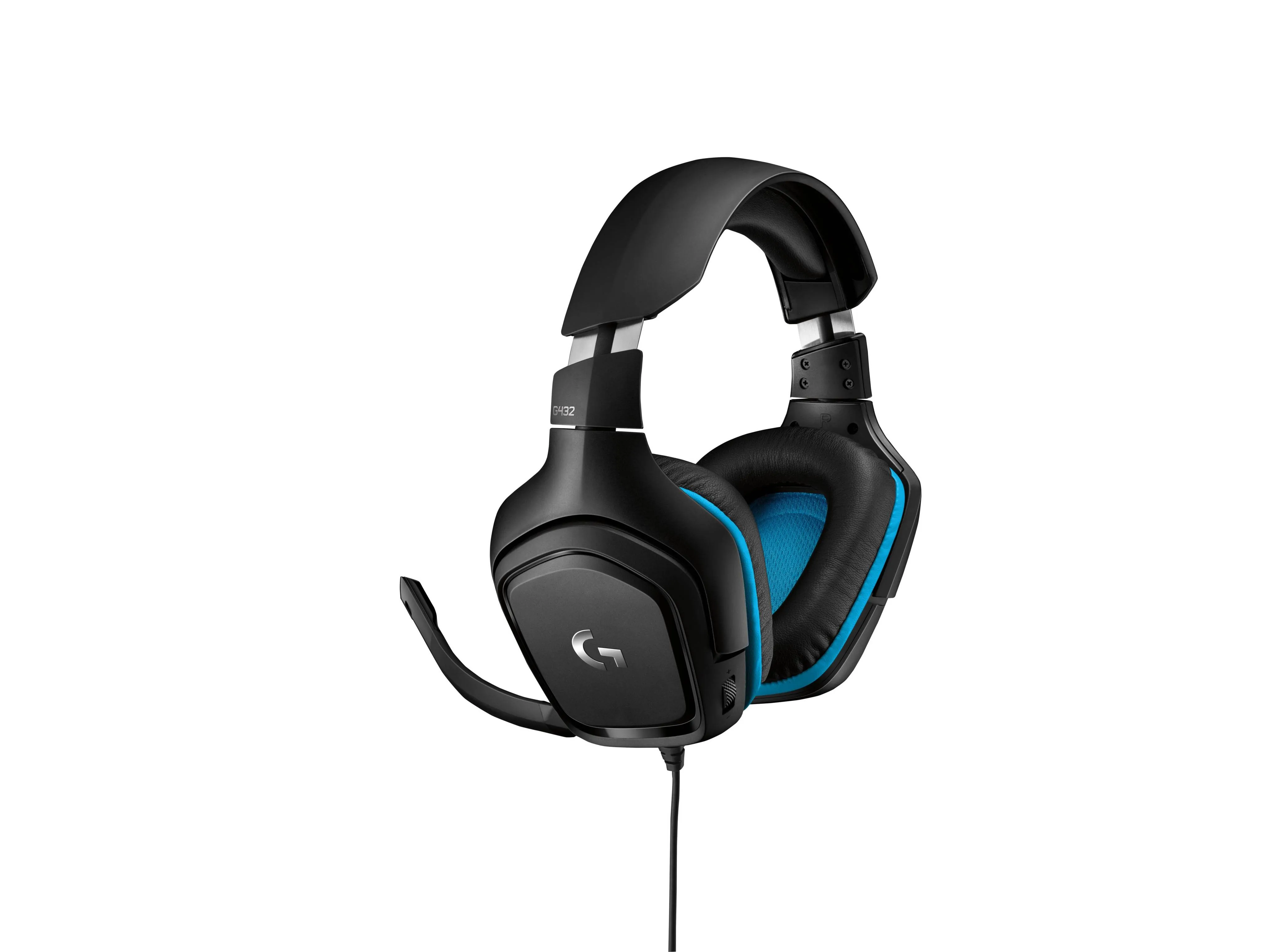 Audifonos Gamer Logitech G432, 7.1 Surround, DTS Headphone:X 2.0, Microfono 4