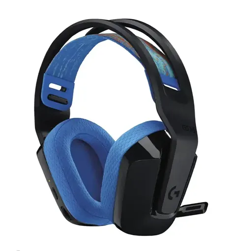 Audífonos Gamer Inalámbricos Logitech G535 LIGHTSPEED, 2.4GHz, PC/PlayStation, Blue/Black 2