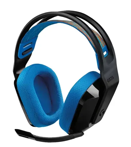 Audífonos Gamer Inalámbricos Logitech G535 LIGHTSPEED, 2.4GHz, PC/PlayStation, Blue/Black 3