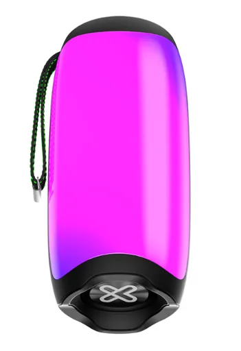 Parlante Portátil Klip Xtreme ZoundFire Pro KBS-350BK, LED Flame Lights, Color Negro 3