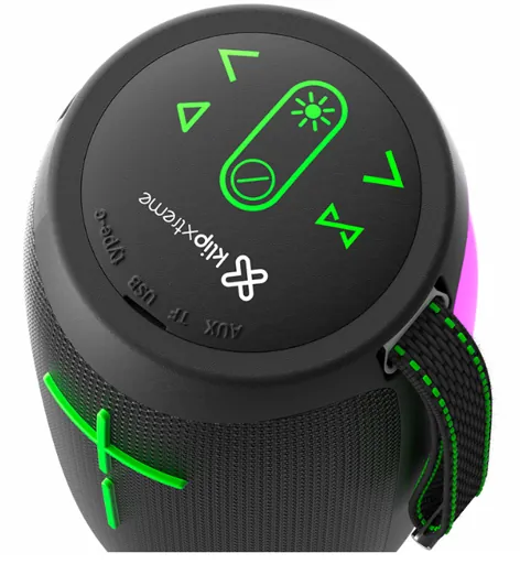 Parlante Portátil Klip Xtreme ZoundFire Pro KBS-350BK, LED Flame Lights, Color Negro 6