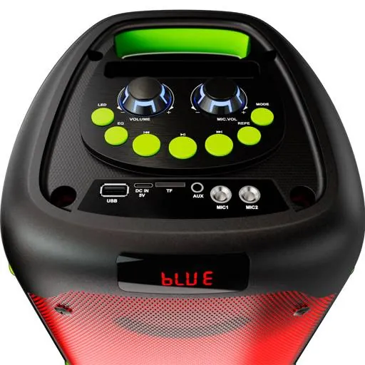 Parlante Portátil Klip Xtreme BoomFire, 1200W, 2 Subwoofers 4
