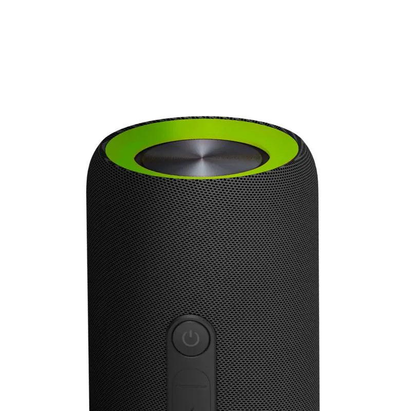 Parlante Portátil Klip Xtreme Vibe360, Wireless Bluetooth, IPX7 Waterproof, Black/Green 7