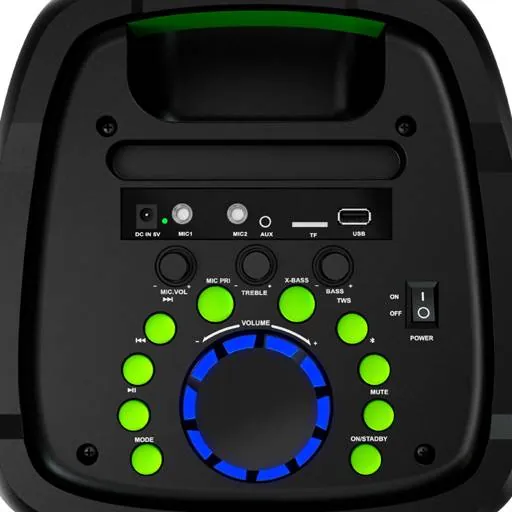 Parlante Portátil Klip Xtreme BoomFire X, 1500W, Subwoofer 8
