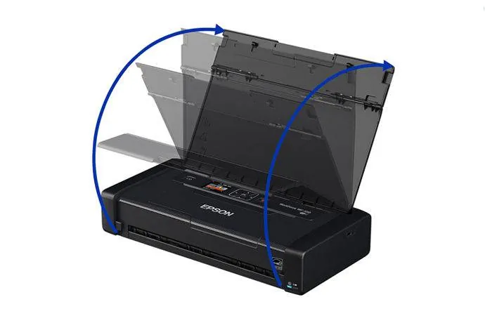 Impresora Tinta Color Epson WorkForce WF-100, 7 ppm/negro, 4 ppm/color, LAN (inalámbrica) Wi-Fi 7