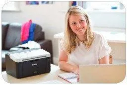 Impresora láser monocromática Brother HL-1212W, 21 ppm, USB 2.0, Wifi 5