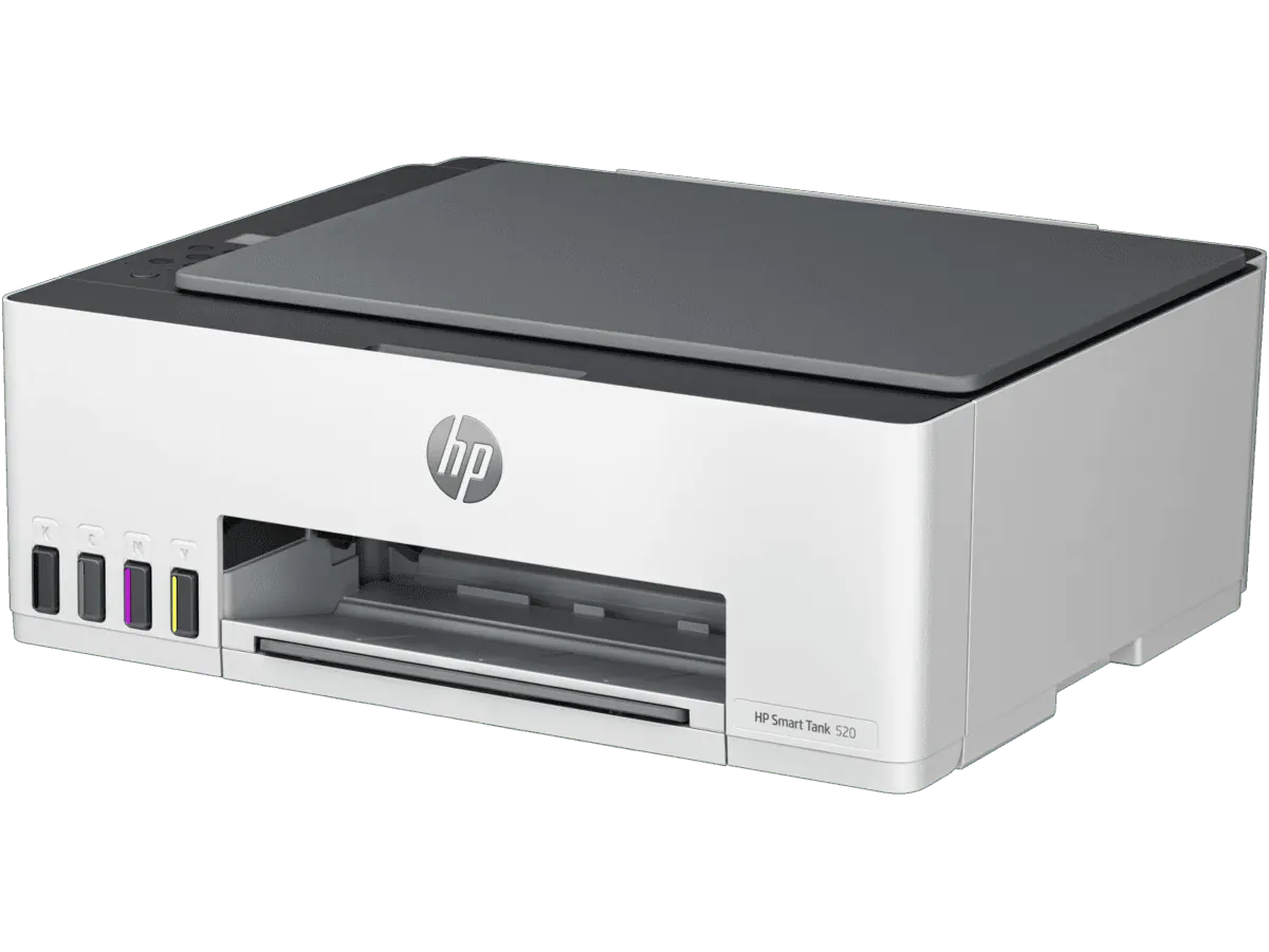 Impresora Multifuncional tinta color HP Smart Tank 520, 20 ppm/negro, 10 ppm/color, USB 2.0 2