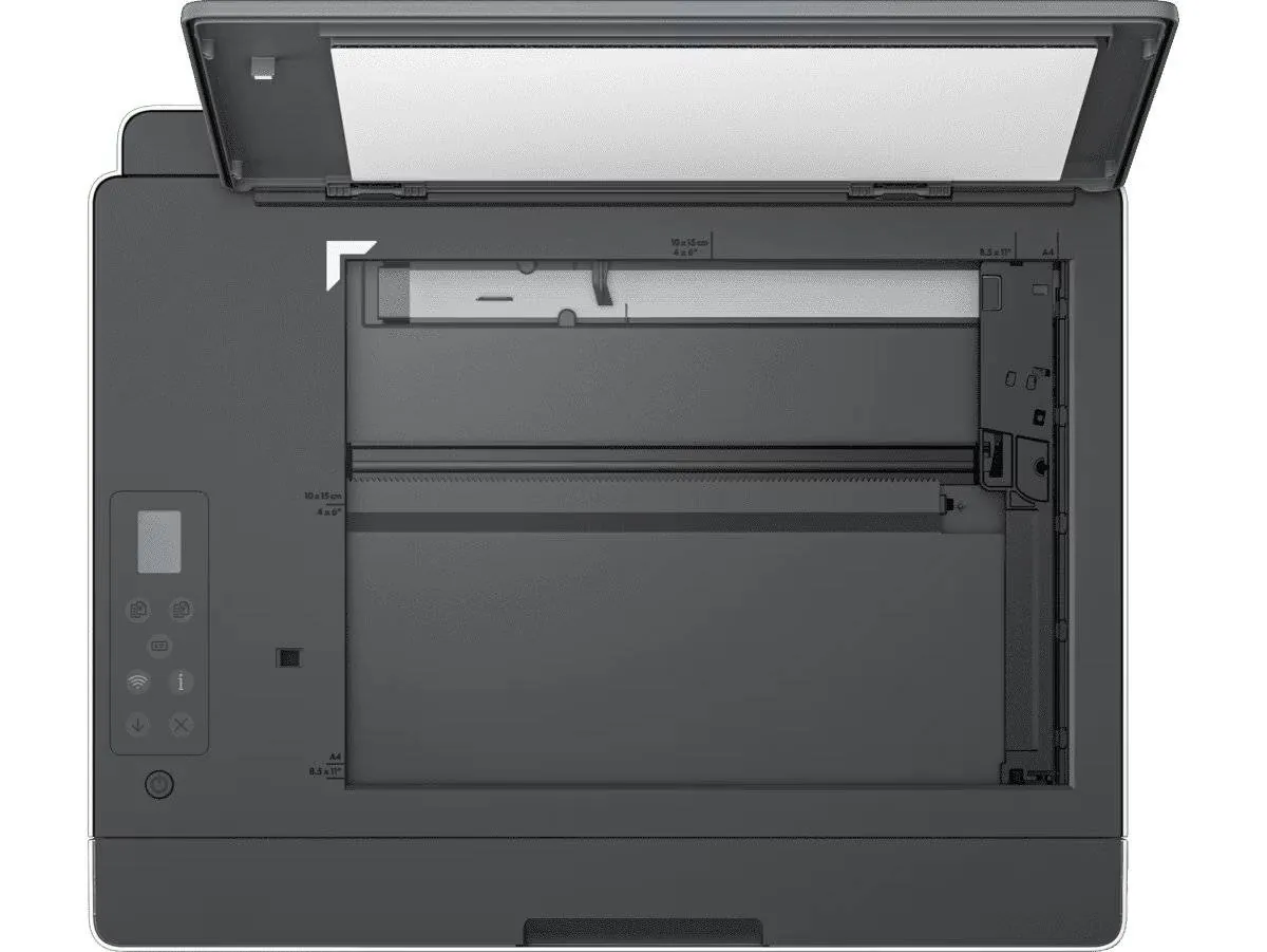  Impresora Multifuncional tinta color HP Smart Tank 580, 12 ppm/negro, 5 ppm/color, Bluetooth, Wi-Fi 6