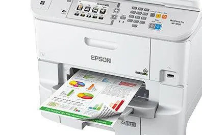 Impresora Multifuncional tinta color Epson WorkForce WF-6590DWF, 24 ppm/color y ByN, Wifi/Red 4