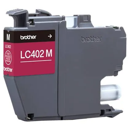 Cartucho de Tinta Original Brother LC402MS, Magenta, 550 Páginas 7