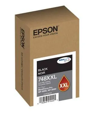 Cartucho de Tinta Original Epson T748XXL, Negro, Extra Alta Capacidad 2