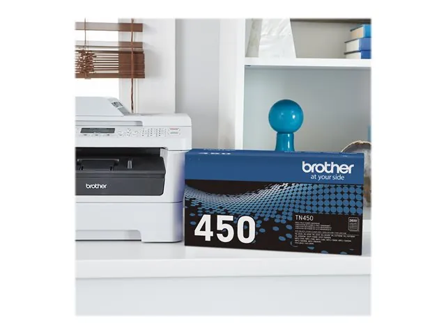 Cartucho de Tóner Original Brother TN-450, Negro, 2.600 Paginas 3