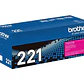 Cartucho de Tóner Original Brother TN-221M, Magenta , 1.400 páginas - Miniatura 4