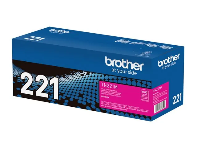 Cartucho de Tóner Original Brother TN-221M, Magenta , 1.400 páginas 5