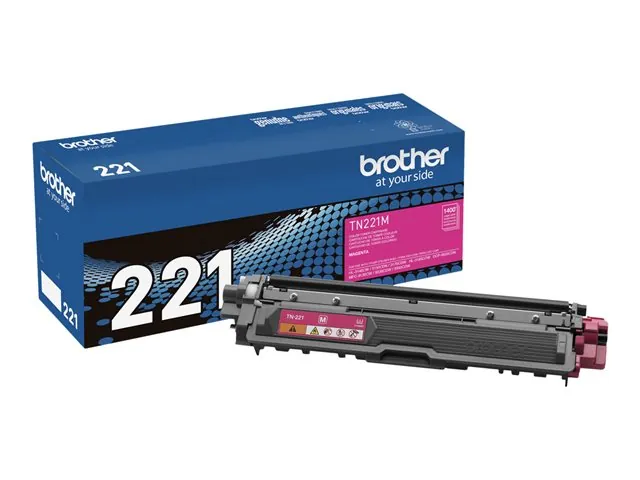 Cartucho de Tóner Original Brother TN-221M, Magenta , 1.400 páginas 6