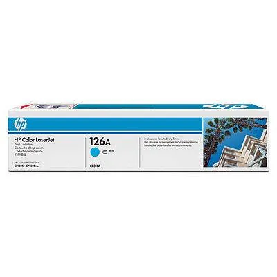 Cartucho de Tóner Original HP Cian 126A LaserJet (CE311A) 2