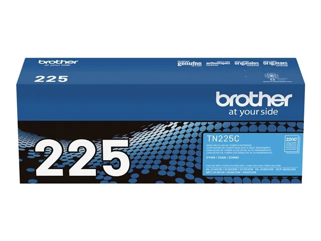 Cartucho de Tóner Original Brother Cian TN225C - 2200 Pag. 3