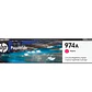 Cartucho de Tinta HP 974A Magenta Pagewide Original - Miniatura 2