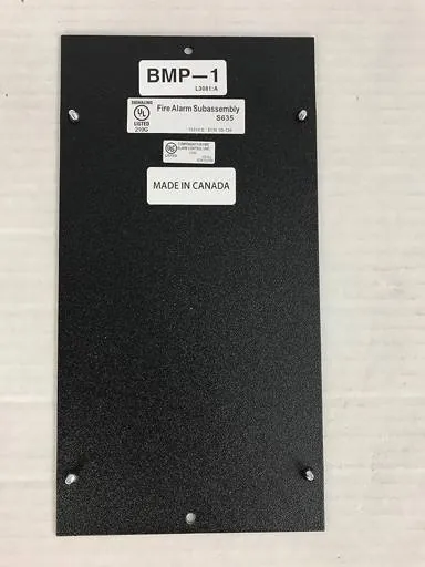 Notifier - Control panel Black Box #1 - Cover - Blank Module Cover 2