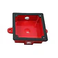 Caja Trasera Resistente a la Intemperie para Alarma WBB Notifier, Color Rojo - Miniatura 2