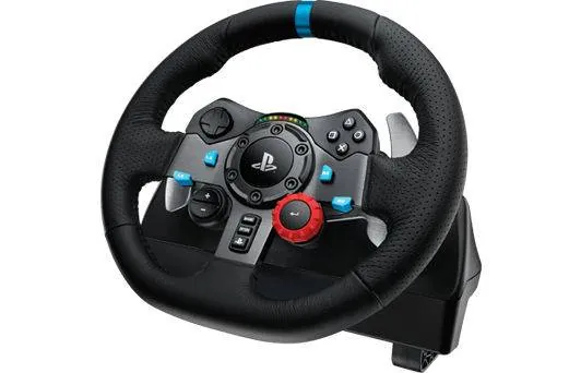Volante Logitech G29 Driving Force Racing Wheel, con Pedales, PC, PS5, PS4 y PS3 2