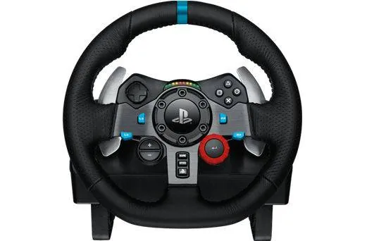 Volante Logitech G29 Driving Force Racing Wheel, con Pedales, PC, PS5, PS4 y PS3 4