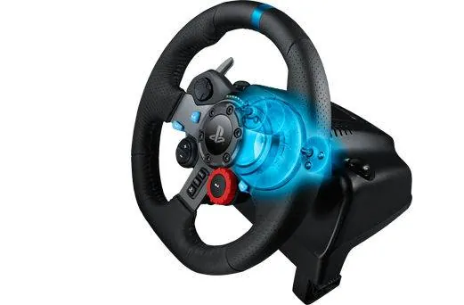 Volante Logitech G29 Driving Force Racing Wheel, con Pedales, PC, PS5, PS4 y PS3 5