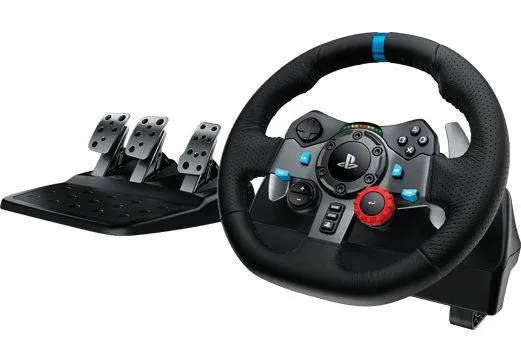 Volante Logitech G29 Driving Force Racing Wheel, con Pedales, PC, PS5, PS4 y PS3 6
