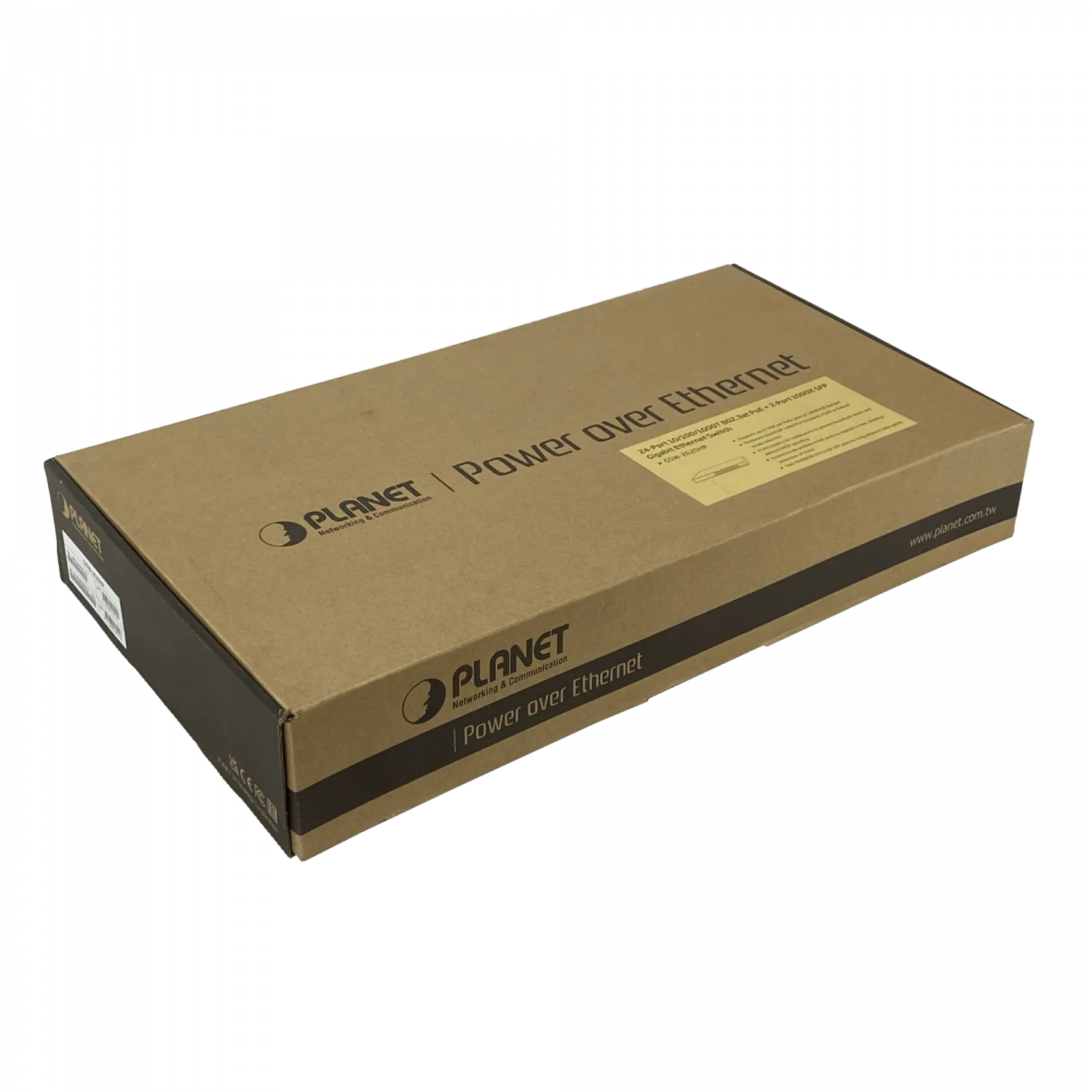 PLANET 24-1000-PoE48+af/at 220W-total 2-SFP Switch no-Admin Rack 5
