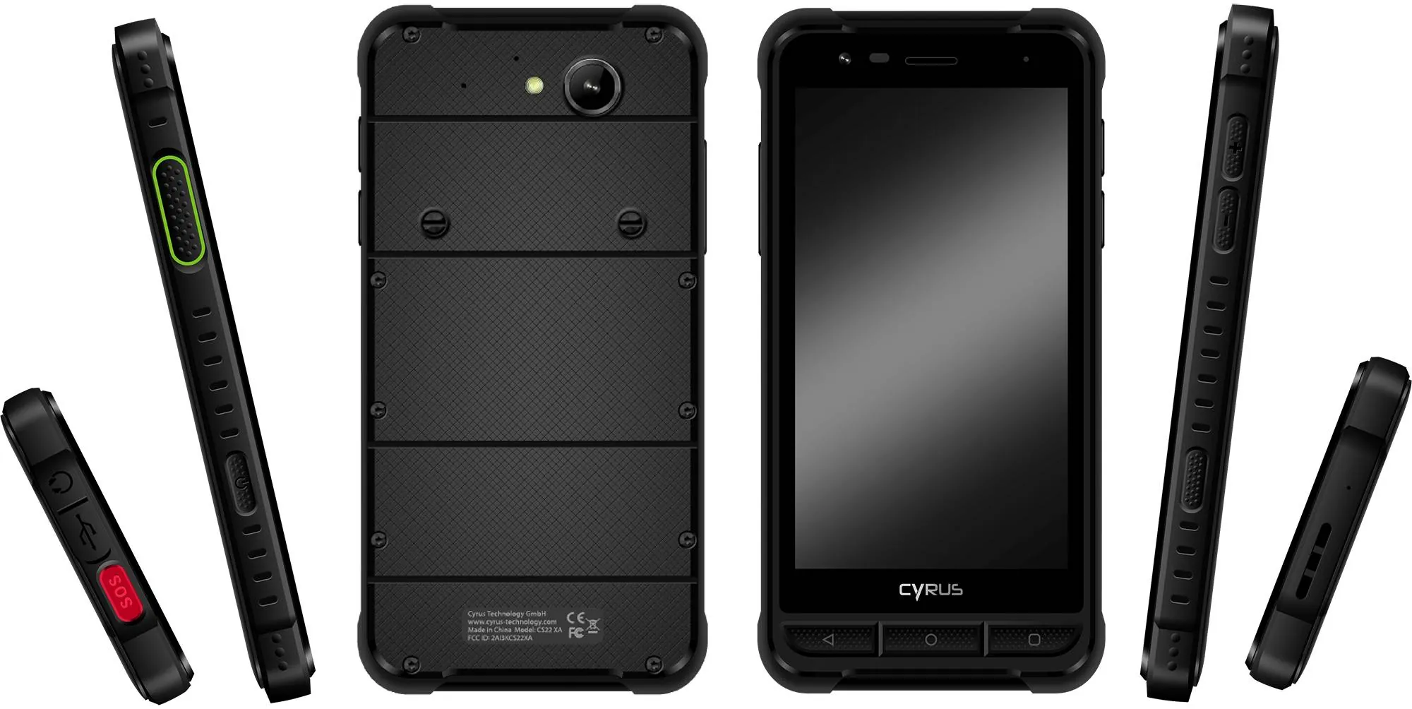 Smartphone Cyrus Technology CS22XA, Android 9, RAM 2GB, Almacenamiento 16GB, Negro 6