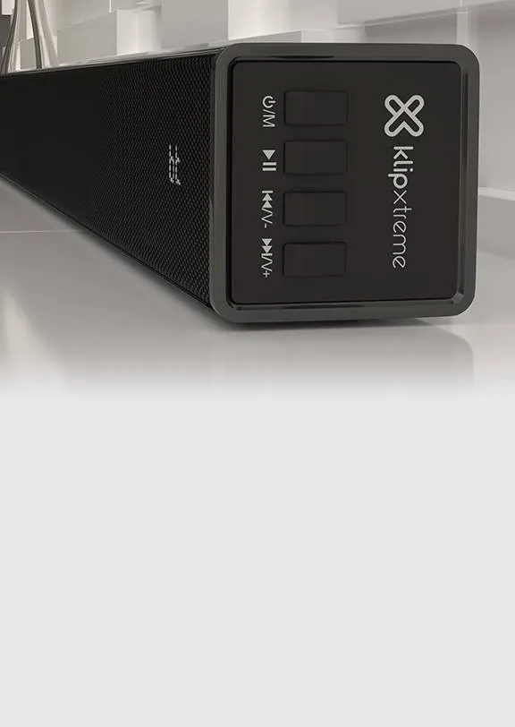 Soundbar Klip Xtreme Harmonium, 100W, 2 Canales, Bluetooth, HDMI ARC, BT, 3,5mm, Negro 7