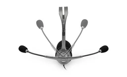  Audífonos con Micrófono Logitech H111, Alámbrico, 1.8 Metros, Gris 2