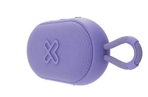 Parlante Portátil Klip Xtreme GrooveSplash KBS-030PR - Bluetooth, Púrpura, TWS, IPX7 2