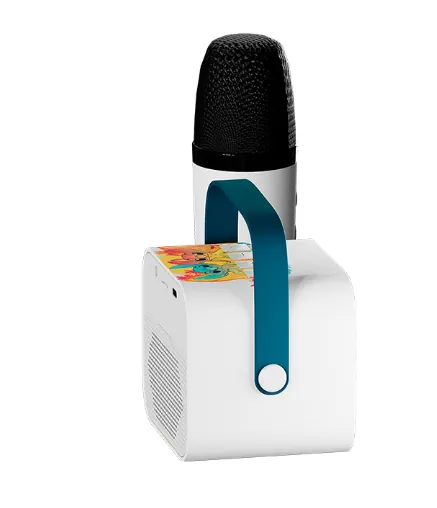 Mini Karaoke Kit Xtech XTS-D622ST - Edición Stitch, Bluetooth, Micrófono Inalámbrico 2