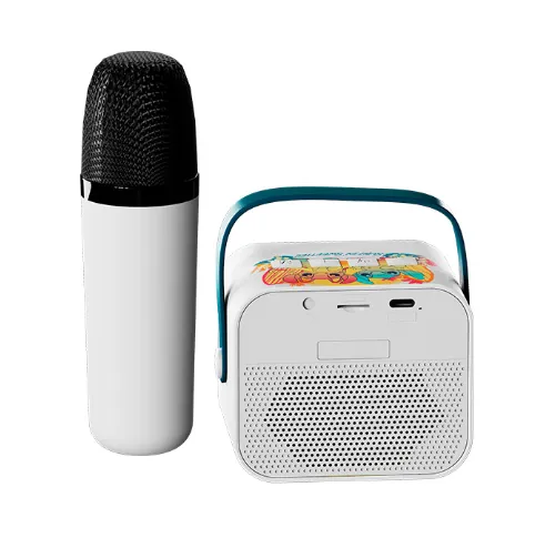 Mini Karaoke Kit Xtech XTS-D622ST - Edición Stitch, Bluetooth, Micrófono Inalámbrico 3