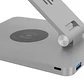 Klip Xtreme - Docking station 9 en 1 con soporte para laptop y plataforma de carga inalámbrica - Miniatura 2