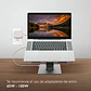 Klip Xtreme - Docking station 9 en 1 con soporte para laptop y plataforma de carga inalámbrica - Miniatura 5